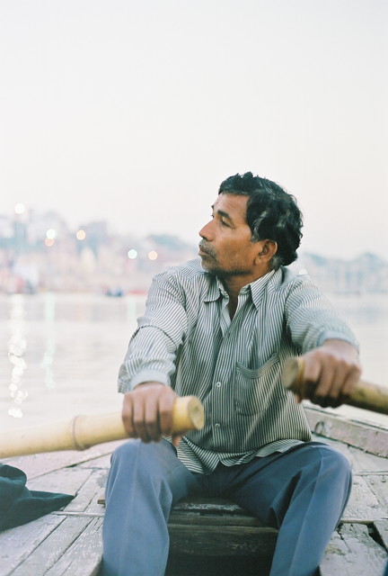Valtininkas Gango upėje, Varanasis