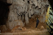 At the second entrance of young elephant cave