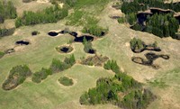 Biržų karstinis regionas iš oro