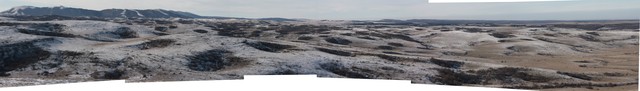 Vaizdas nuo kalno Кубриали-Кыр SW to NW