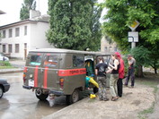 Užsimetinėti teko dviem reisais štai su tokia mašina